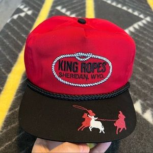 King Ropes Sheridan Wyoming SnapBack Rope Hat